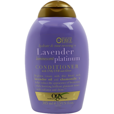 Ogx Hydrate And Color Reviving Plus Lavender Platinum Conditioner 385ml image