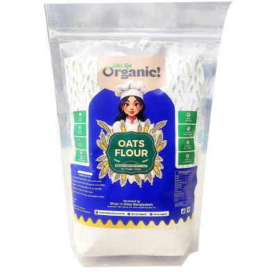 Oh! So Organic ! Oats Flour Ata 500 Gm image