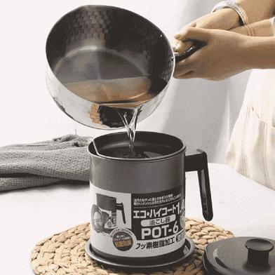 Oil Strainer Pot With Cover image