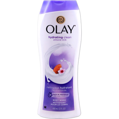 Olay Almond Milk Hydrating Body Wash – 650ml image