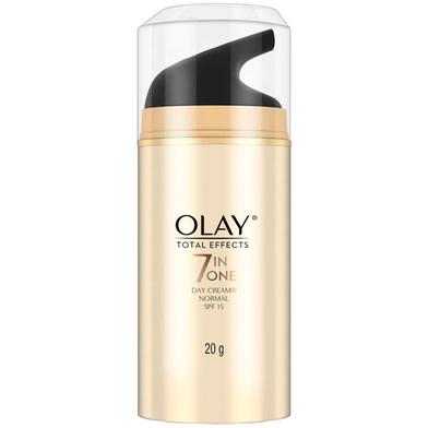 Olay Day Cream Total Effects 7 in 1 Anti Ageing Moisturiser (NON SPF) 20 gm image