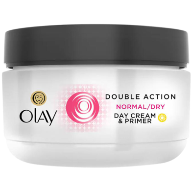 Olay Double Action Day Cream and Primer 50gm image