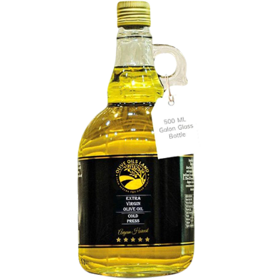 Olive Oils Land Extra Virgin Olive Oil 500 ml (Gallon Glass Bottle) image