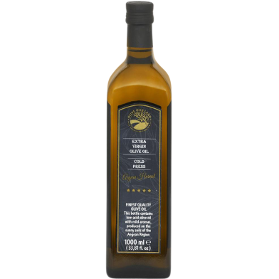 Olive Oils Land Extra Virgin Olive Oil (জয়তুন তেল) - 1000 ml (Glass Bottle) image