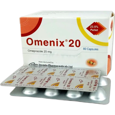 Omenix 20 Mg Capsule 1 Strip image