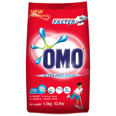 Omo Hs Tlhw Laundry Pwdr Red Ui 1.5kg image