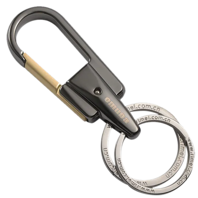 Omuda Zinc Alloy Metal Fashion Birthday Gift Key Ring - 1 Piece (Imported) image