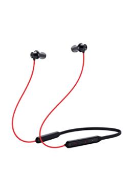 OnePlus Bullets Wireless Z In Ear Headphone Bass Edition - Reverb Red image