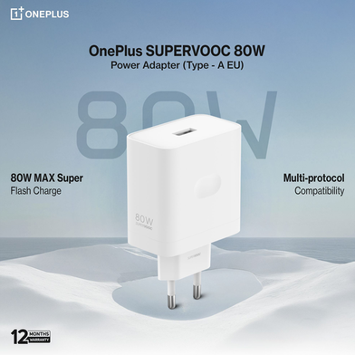 OnePlus SUPERVOOC 80W Power Adapter(Type -A EU) - PN10946 Slide 5