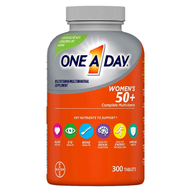 One A Day 50 Plus Women’s Healthy Advantage Multivitamin – 300 Tablets image