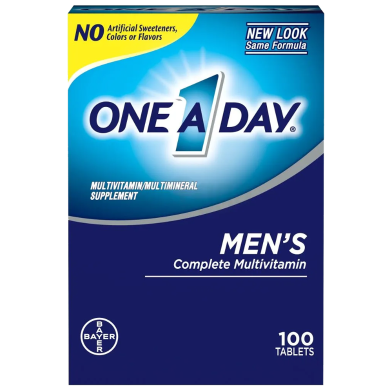 One A Day Men’s Health Formula Multivitamin - 100 Tablets image