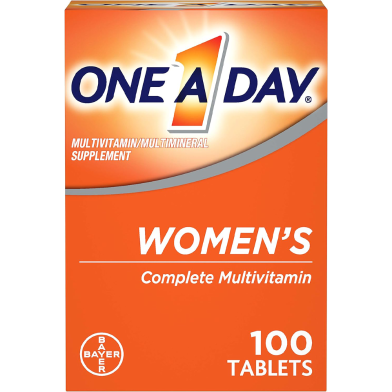 One A Day Women’s Health Formula Multivitamin 100 Tablets image