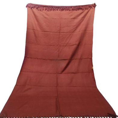 One Colour Woolen Shawl Or Chador For Girls And Women image