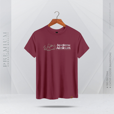 One Ummah BD Mens Premium T-Shirt - Assalamu Alaikum V4 image