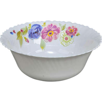 Opal Glass Deep Bowl Single Pcs - 7inch image