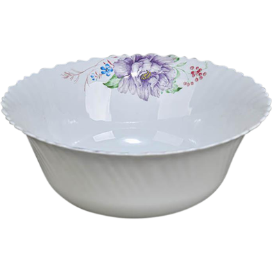 Opal Glass Deep Bowl Single Pcs - 8inch image