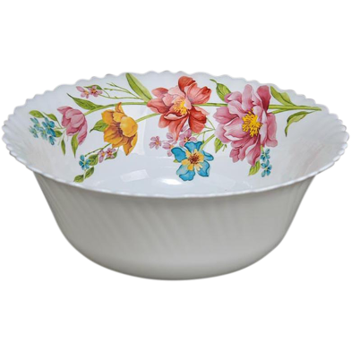 Opal Glass Deep Bowl Single Pcs, 8inch image