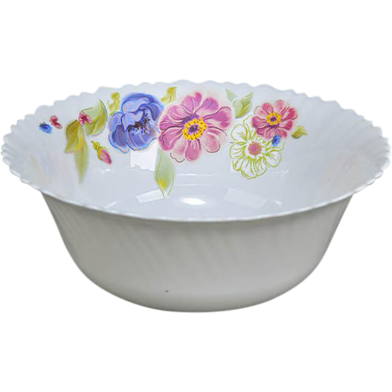 Opal Glass Deep Bowl Single Pcs - 8inch image