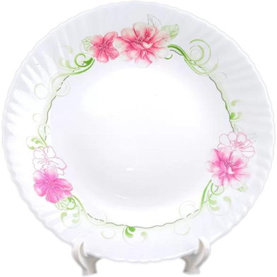 Opal Glass Plate Flat 10.5 Inch 1 Pcs image