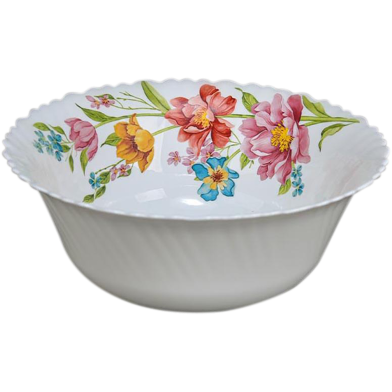 Opal Glass Serving Deep Bowl, Single Pcs, 10inch image