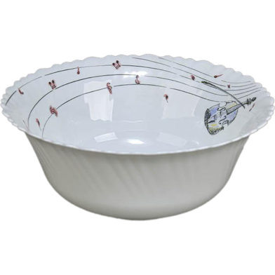 Opal Glass Serving Deep Bowl, Single Pcs, 9inch image