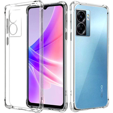 Oppo A77 4g Premium Silicone Case Crystal Clear Soft Tpu Ultra Thin Transparent Protective Back Cover image