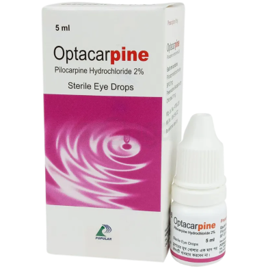 Optacarpine 2 Percent Ophthalmic Solution 5ml Drop image