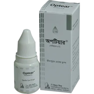 Optear 5 Percent Ophthalmic Solution 10 ml Drop image