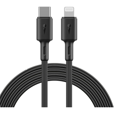 Oraimo FastLine 2 2.4A 1M Type-C to Lightning Data Cable (OCD-CL54) - Black image