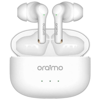 Oraimo OEB-E104D True Wireless Earbuds-White image