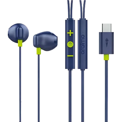 Oraimo OEP-650 Halo Airy Type C Wired Headphone - Blue image
