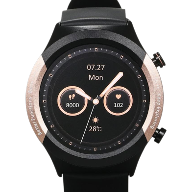 Oraimo OSW-23N 1.32'' TFT Screen ATM3 Waterproof Smart Watch- Gold image