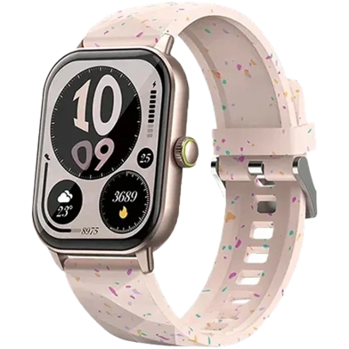 Oraimo OSW-805 Watch 5 2.01 Inch HD Panda Glass 1ATM With Bluetooth Calling Smart Watch Light Chrome image