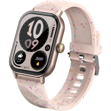 Oraimo OSW-805 Watch 5 2.01 Inch HD Panda Glass 1ATM With Bluetooth Calling Smart Watch Sunset Pink image