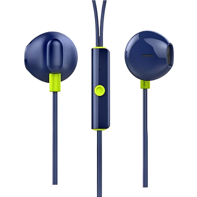 Oraimo half in-ear 3.5MM Earphone (OEP-320) - Blue image