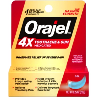 Orajel™ 4X Medicated For Toothache image