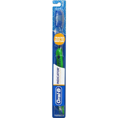 Oral-B Indicator Contour Clean Soft Toothbrush - Green image