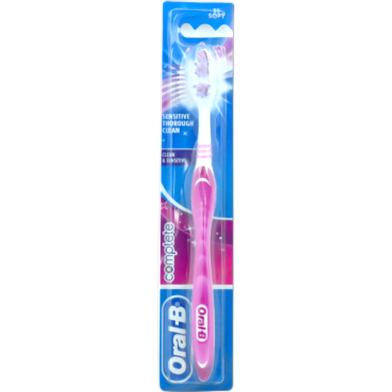 Oral-B complete Clean and Sensitive Toothbrush (Any Color) - 35 Soft image