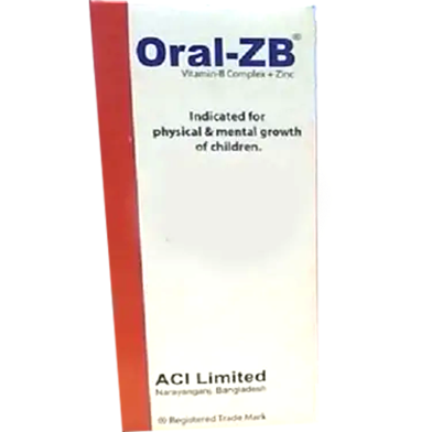 Oral ZB Syrup 100 ml bottle image