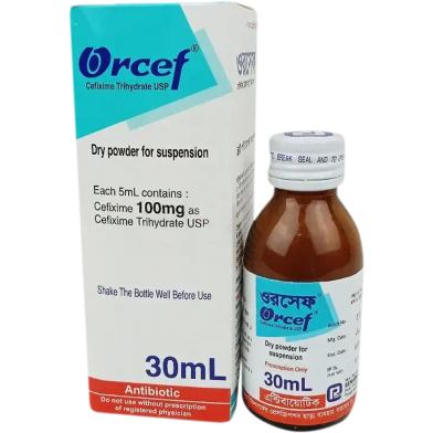 Orcef Powder for Suspension 30 ml image