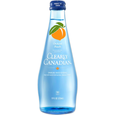 Orchard Peach Flavored Sparkling Water 325 ml image