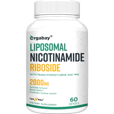 Orgabay Liposomal Nicotinamide Riboside 2000MG 60 Softgels image