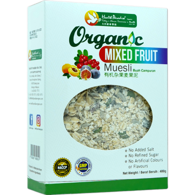 Organic Mixed Fruit Muesli 400 gm image