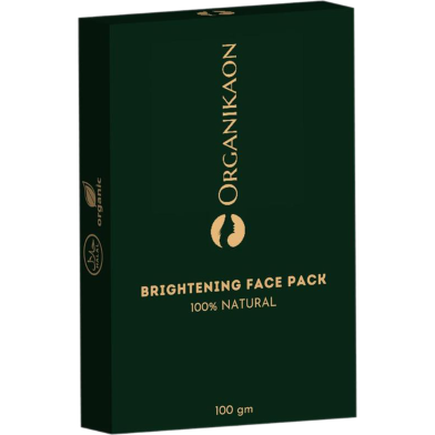 Organikaon Brightening Face Pack (ব্রাইটেনিং ফেস প্যাক) - 100 gm image