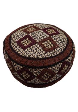 Orginal Sindhi Tupi - Brown (Any Design) image