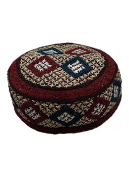 Orginal Sindhi Tupi - Maroon (Any Design) image
