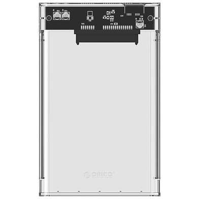 Orico 2.5 inch Transparent 2139U3 USB 3.0 Hard Drive Enclosure image