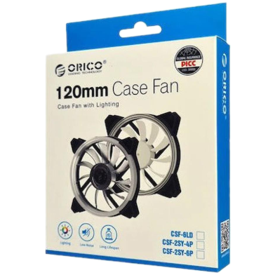 Orico CSF-2SY6P Case Fan 120mm with RGB image