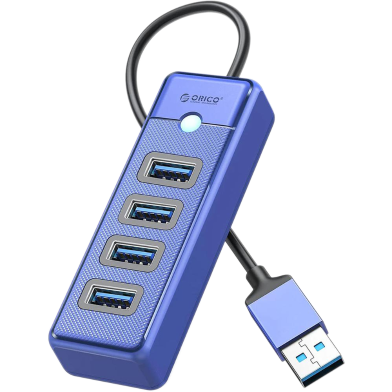 Orico PW4U-U3-BL 4 Ports USB-A To USB 3.0 HUB image