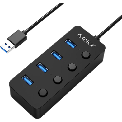 Orico W9PH4-U3- V1-BK 4 Port Hub image